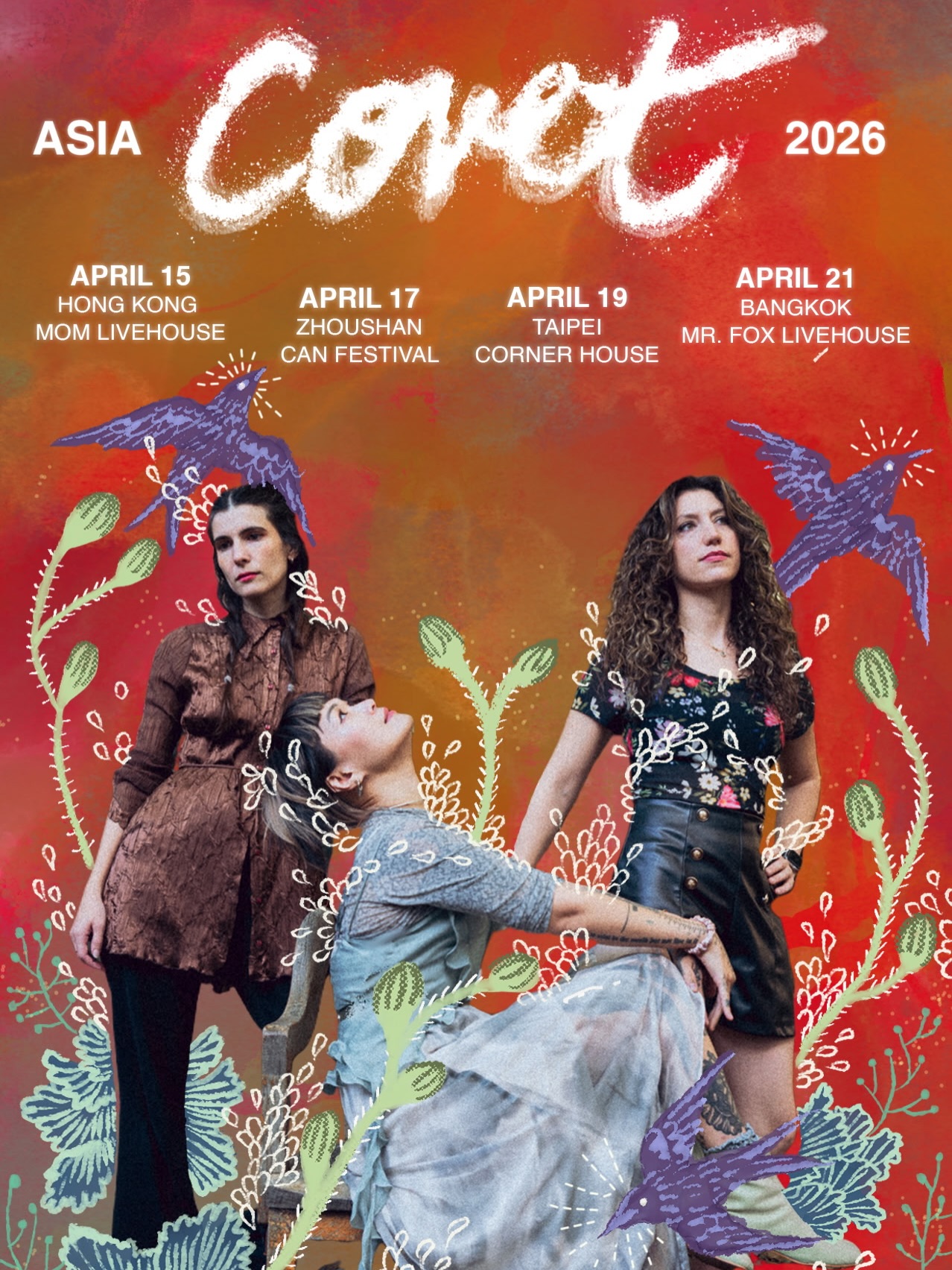 Covet Tour Poster 2026